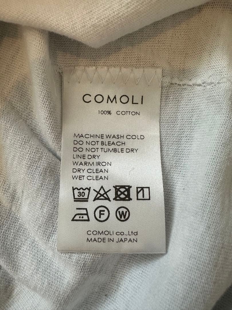 COMOLI ノースリーブシャツ3点セット