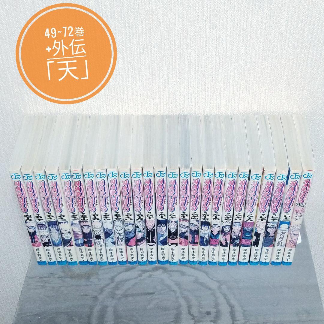 【★初版多数★】NARUTO/1~72巻+外伝/全巻/完結/73冊セット