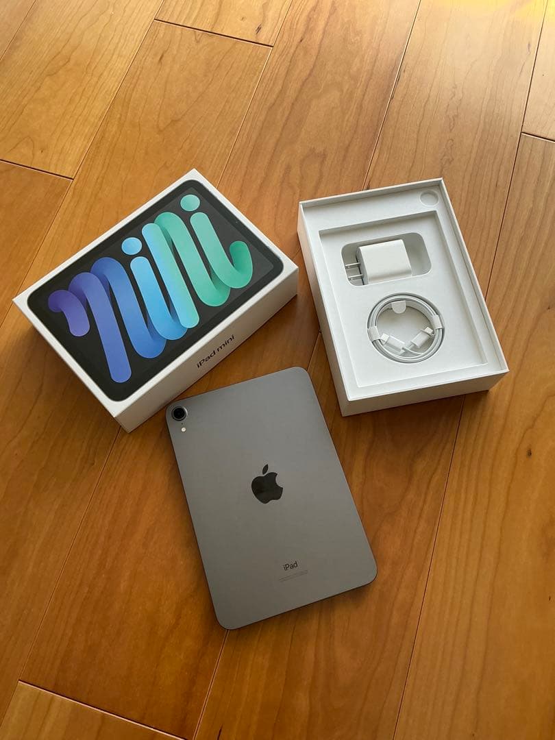 【美品】iPad mini 第6世代 Wi-Fiモデル スペースグレー 64GB
