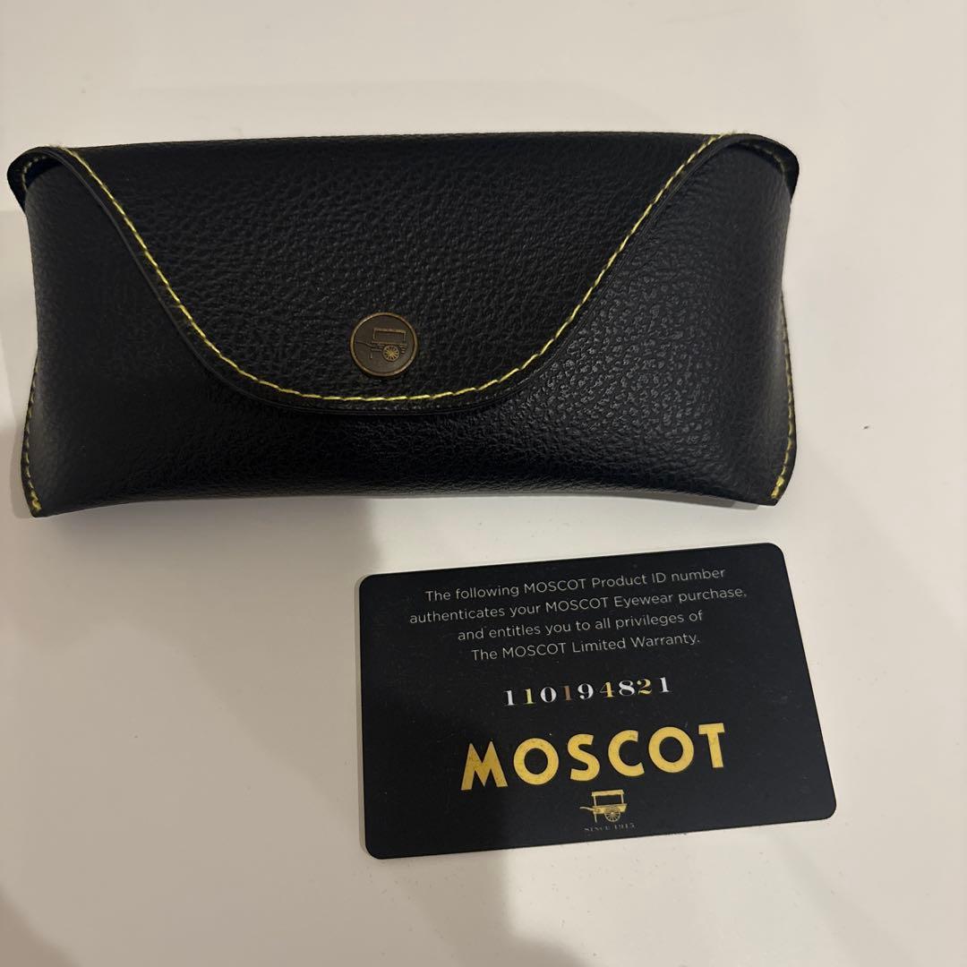 MOSCOT ブラック サングラス ケース付き