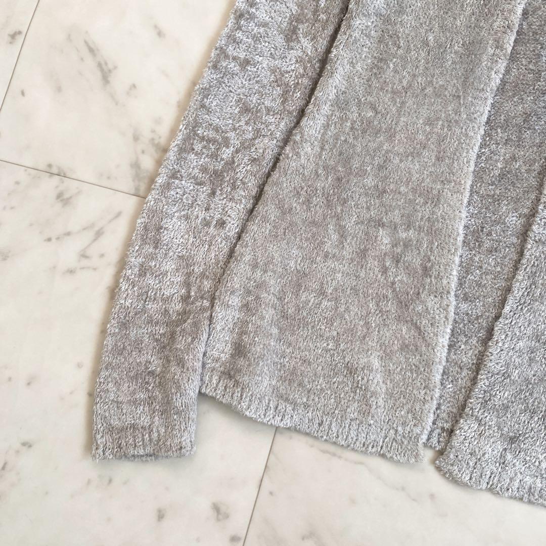 DIESEL ロゴメタルプラークフックニットカーディガン Mサイズ