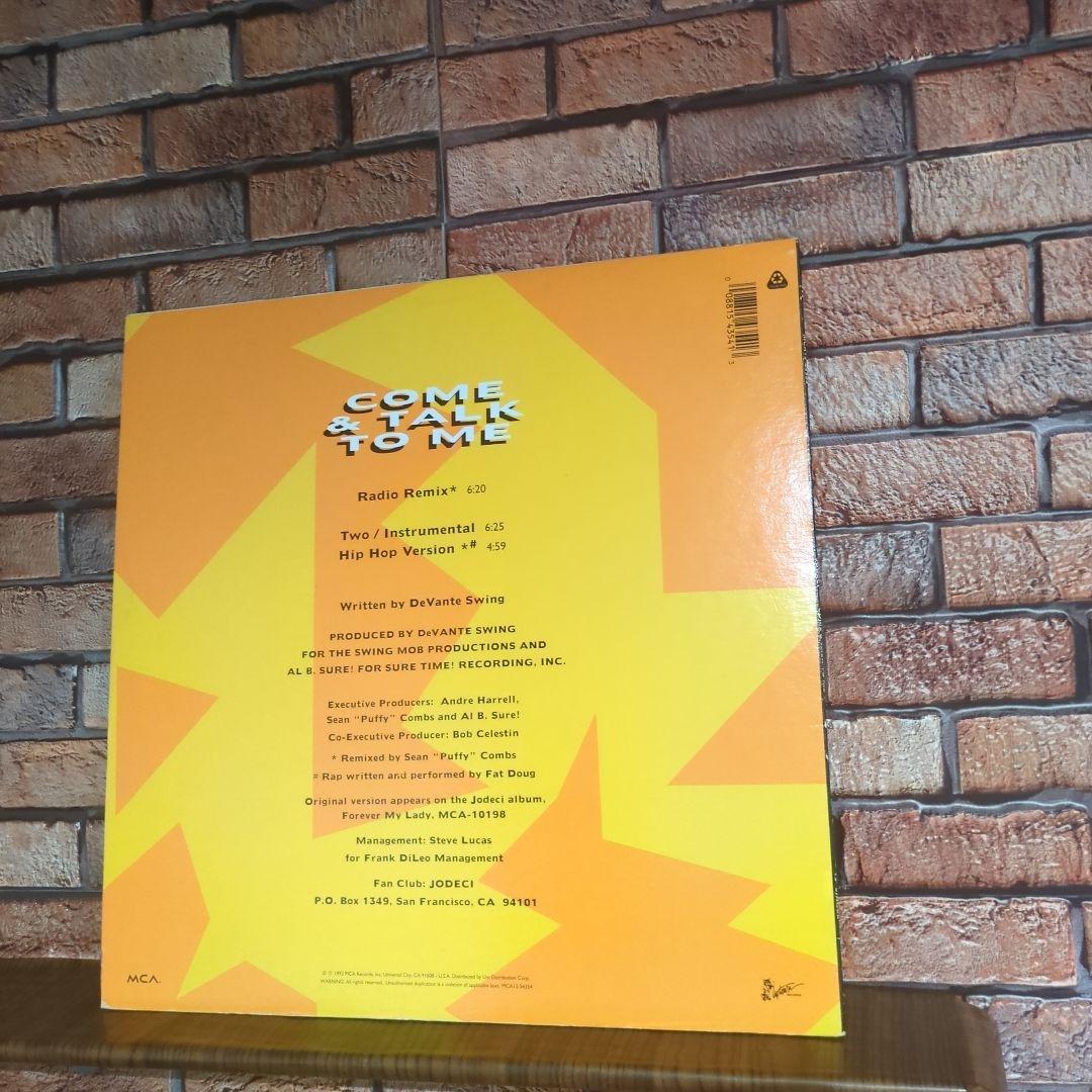 ジョデシィ「Come & Talk To Me」12” ポスター&切り抜き付