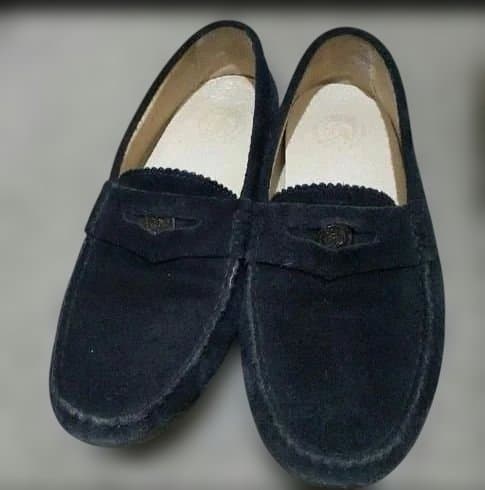 ２足の価格　DIESEL　スエード　ローファー　size４１　ディーゼルモカシン