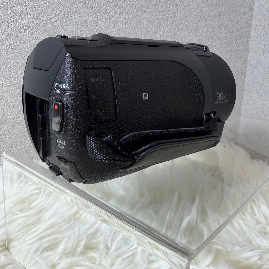 【極美品】SONY FDR-AX45 ビデオカメラ バッテリー2個 付属品多数