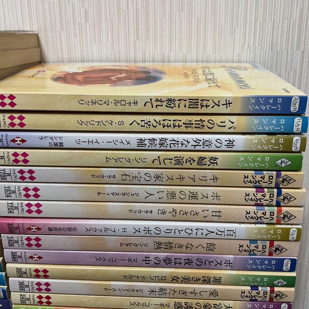 ハーレクインロマンス　ハーレクインロマンス系　小説　74冊