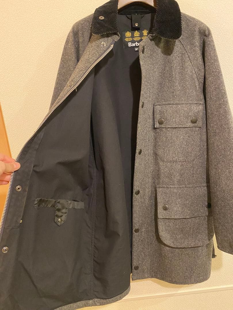 バブアーbarbourSOLWAYソルウェイウールコート