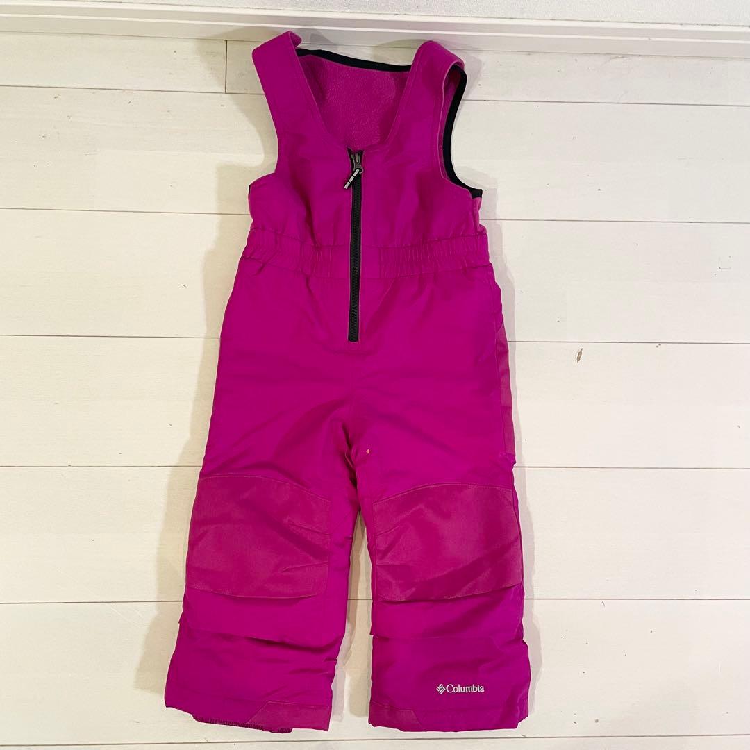 Columbia スキーウェア 3T 100㎝ 上下セット スノーウェア 女の子