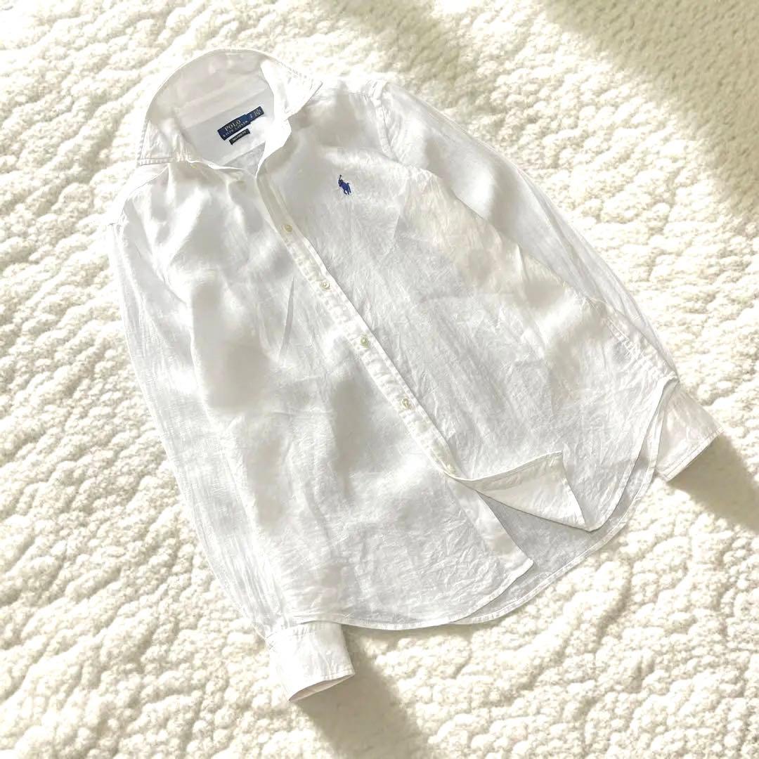 美品　未使用に近いラルフローレン リネン100%