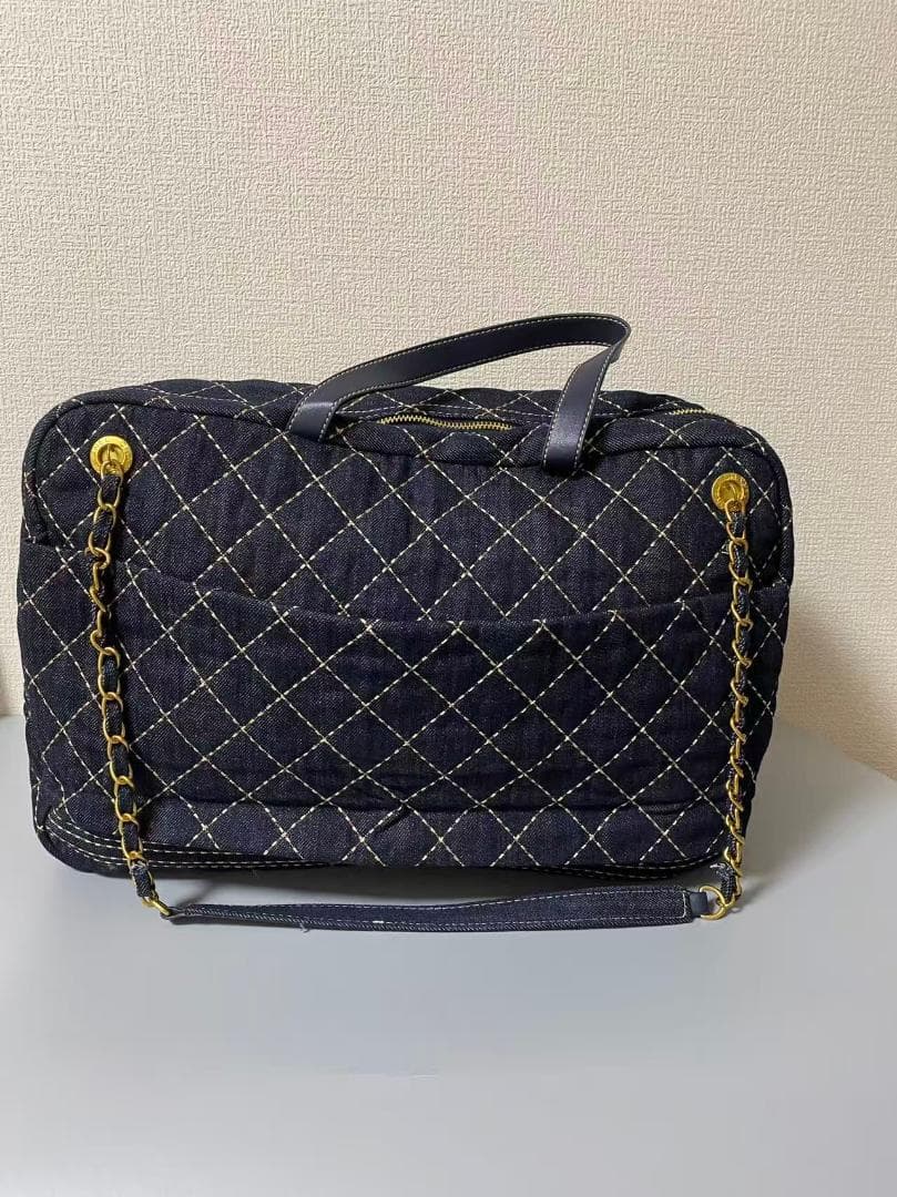 【美品】CHANEL ブラック ハンドバッグ