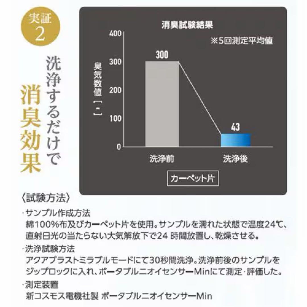 【新品未使用】サイエンス ポータブル 高圧洗浄機 ミラブル アクアブラスト