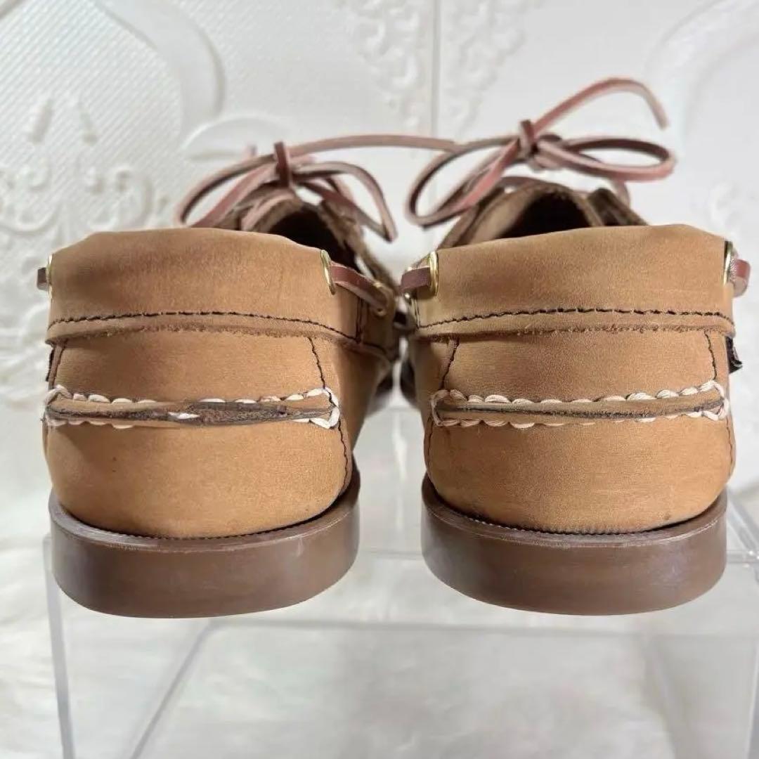 新品級✨SEBAGO セバゴ デッキシューズ レザー EU41ベージュ 革紐