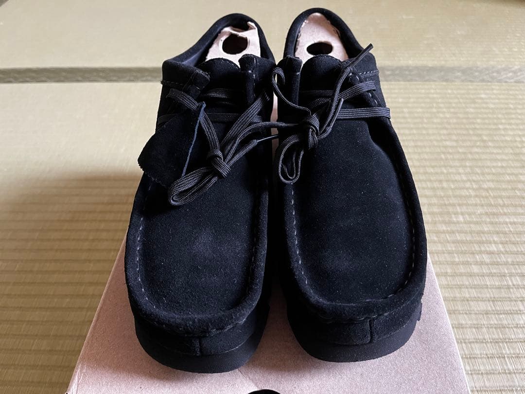 【新品・未使用】WallabeeGTX Black Suede size UK7