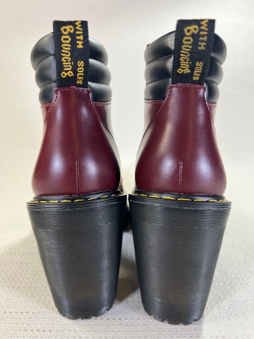 UK5_24cm 美品 Dr.Martens PERSEPHONE ヒールブーツ