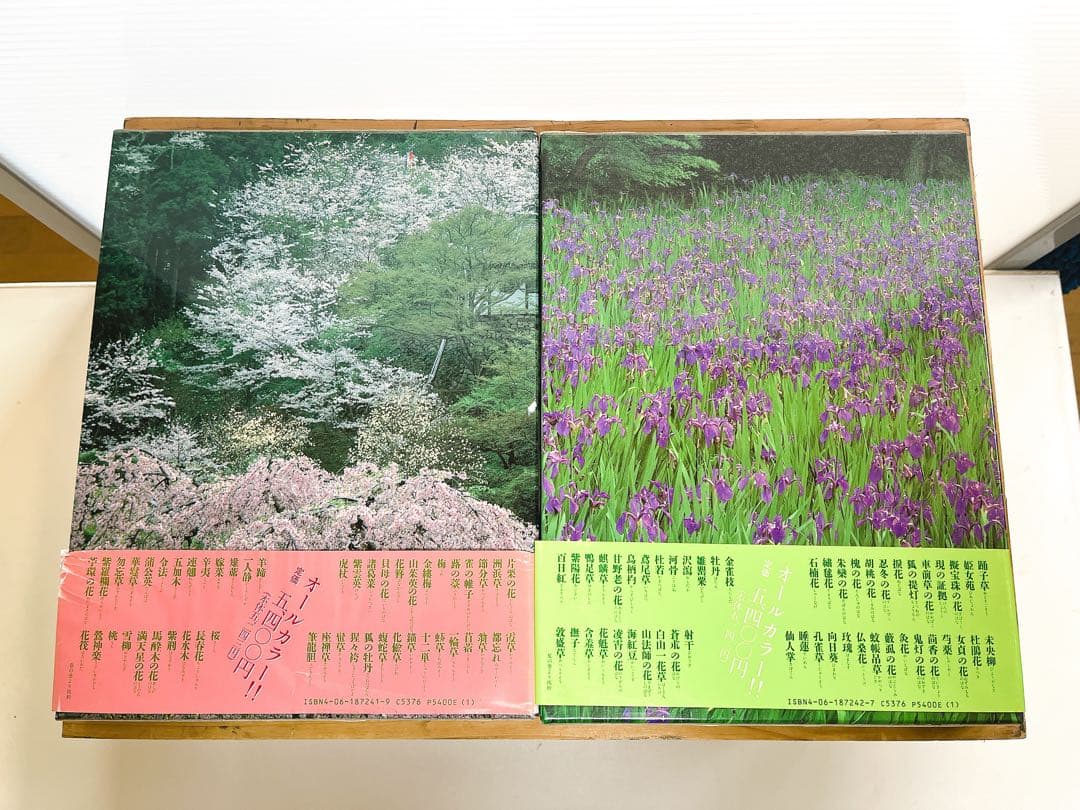植物図鑑（四季花ごよみ）全5冊 講談社 カバー・帯付き
