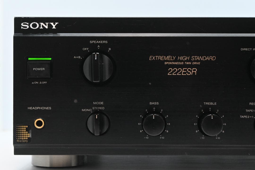 ＳＯＮＹ　プリメインアンプ　ＴＡ－Ｆ２２２ＥＳＲ　【動作品　美品】