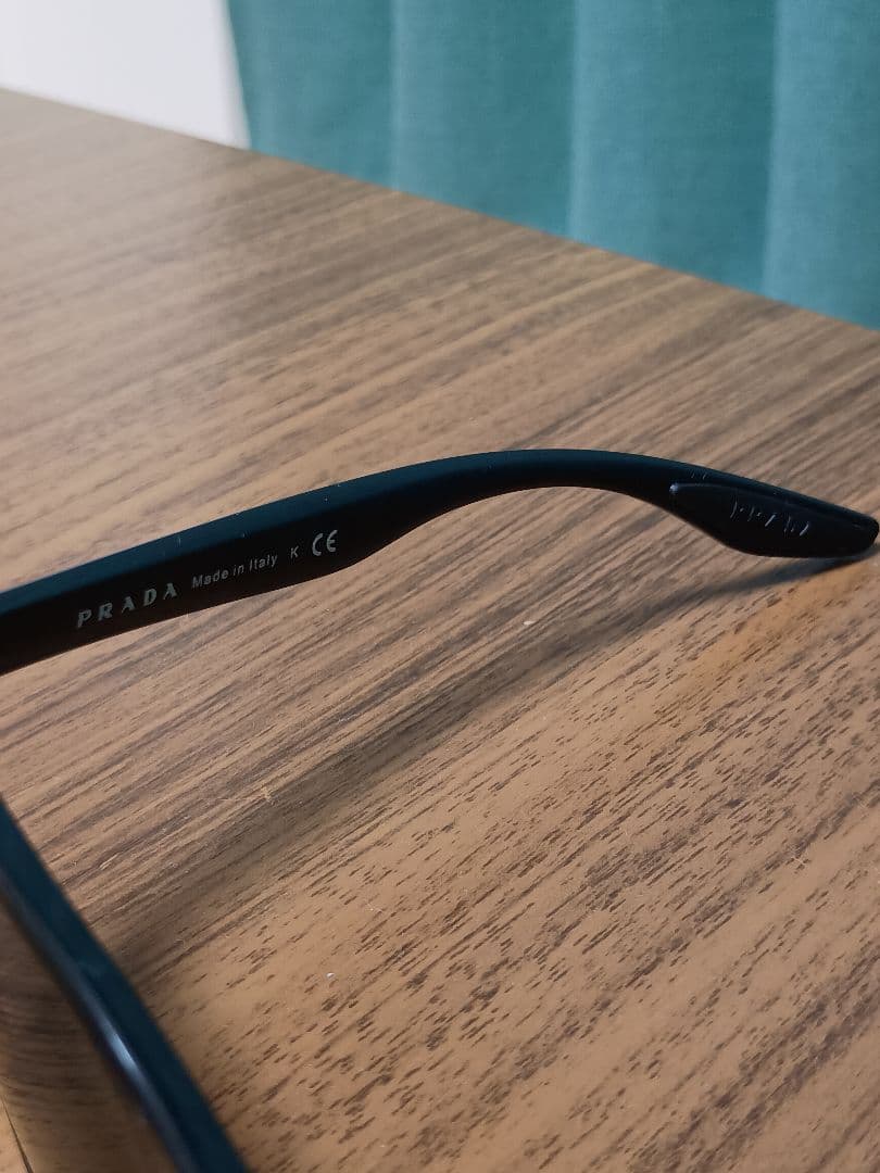 PRADA サングラス　SPS03O ウェリントン型　度入りカラーレンズ