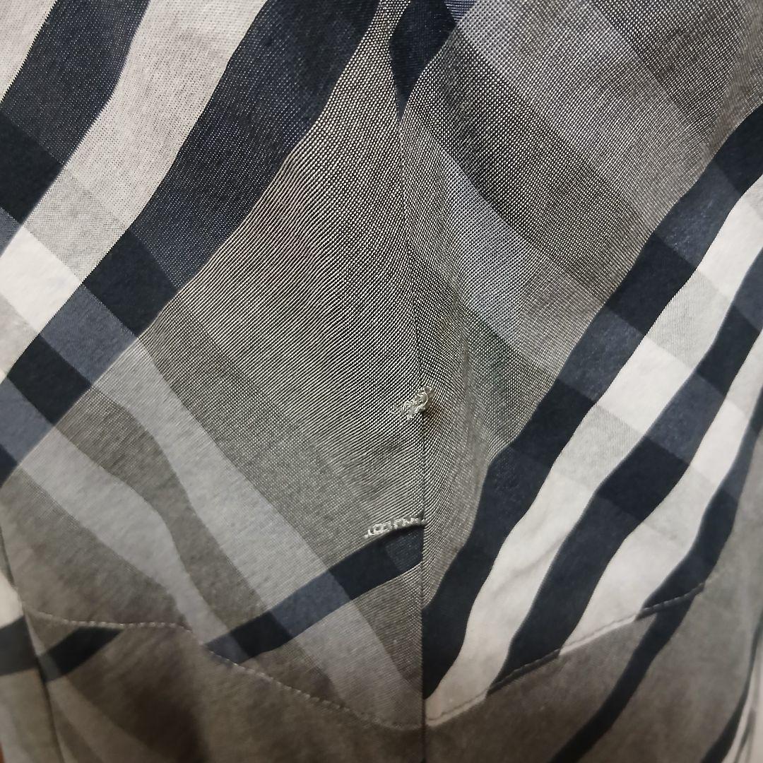 BURBERRY LONDON バーバリーノースリーブワンピース チェック柄44