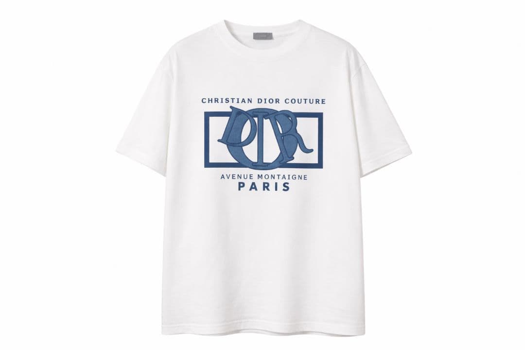 キ*―様 Dior CD刺繍ロゴ Tシャツ / Avenue Montaigne