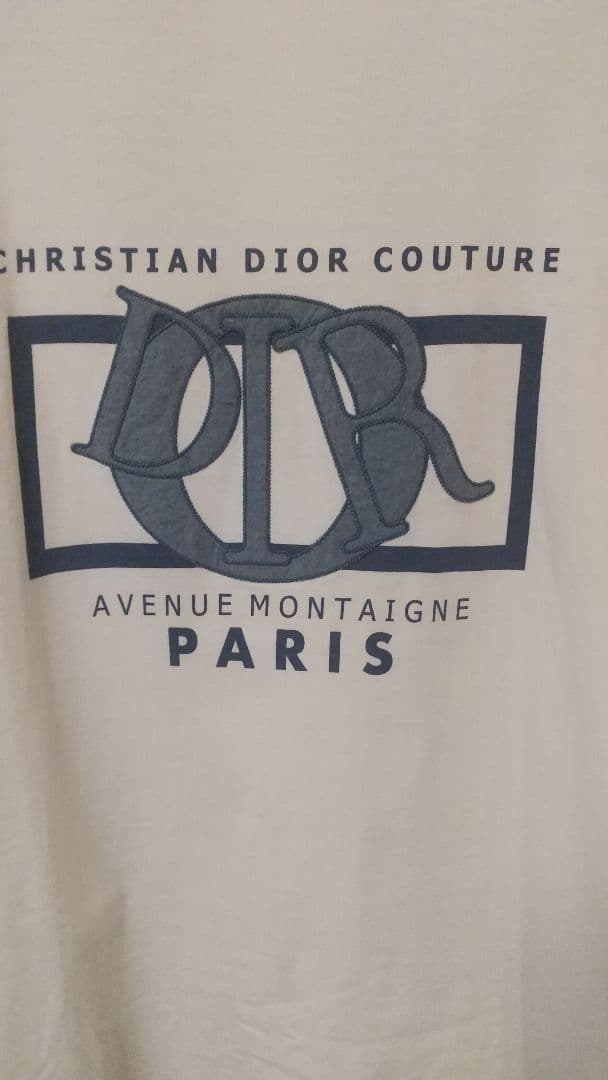 キ*―様 Dior CD刺繍ロゴ Tシャツ / Avenue Montaigne
