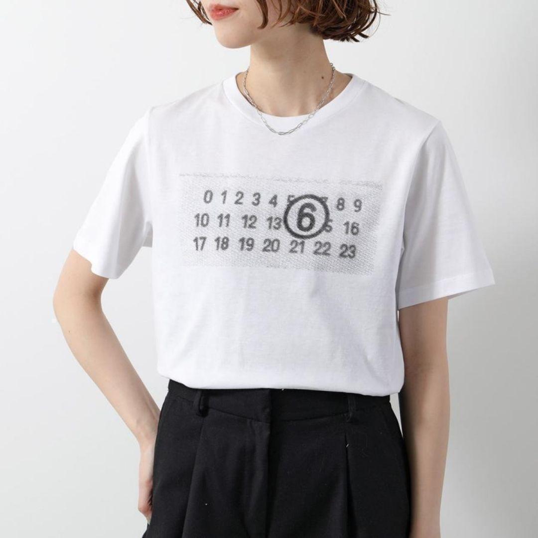 人気★MM6 MAISON MARGIELA　ホワイト Tシャツ　16Y Ｌ相当