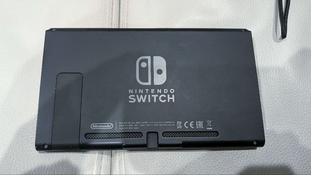 Nintendo Switch 本体 グレー 動作確認済 ケース付き