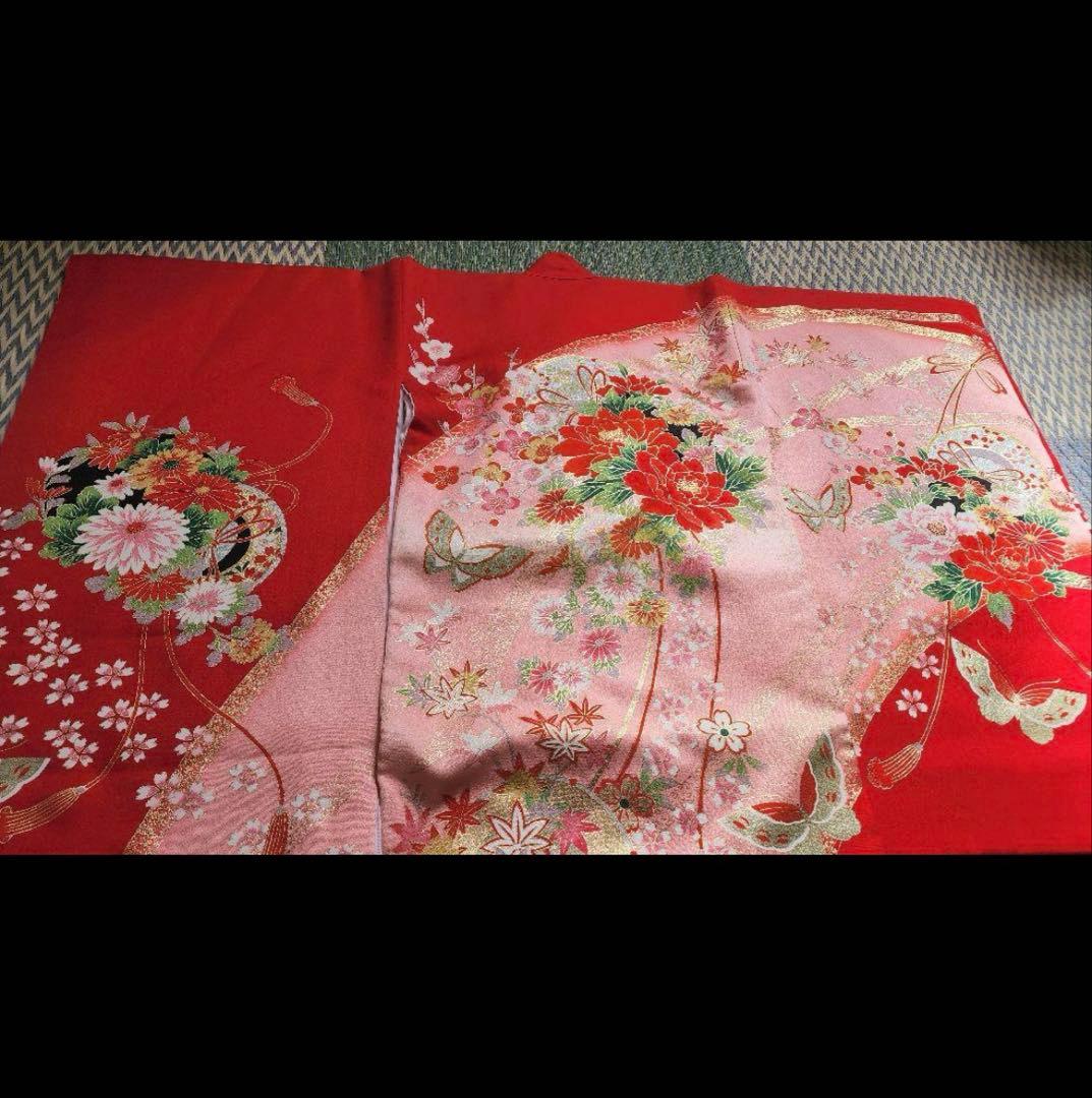 むーたろう　産着(初着)&襦袢セット　七五三　お宮参り　女の子