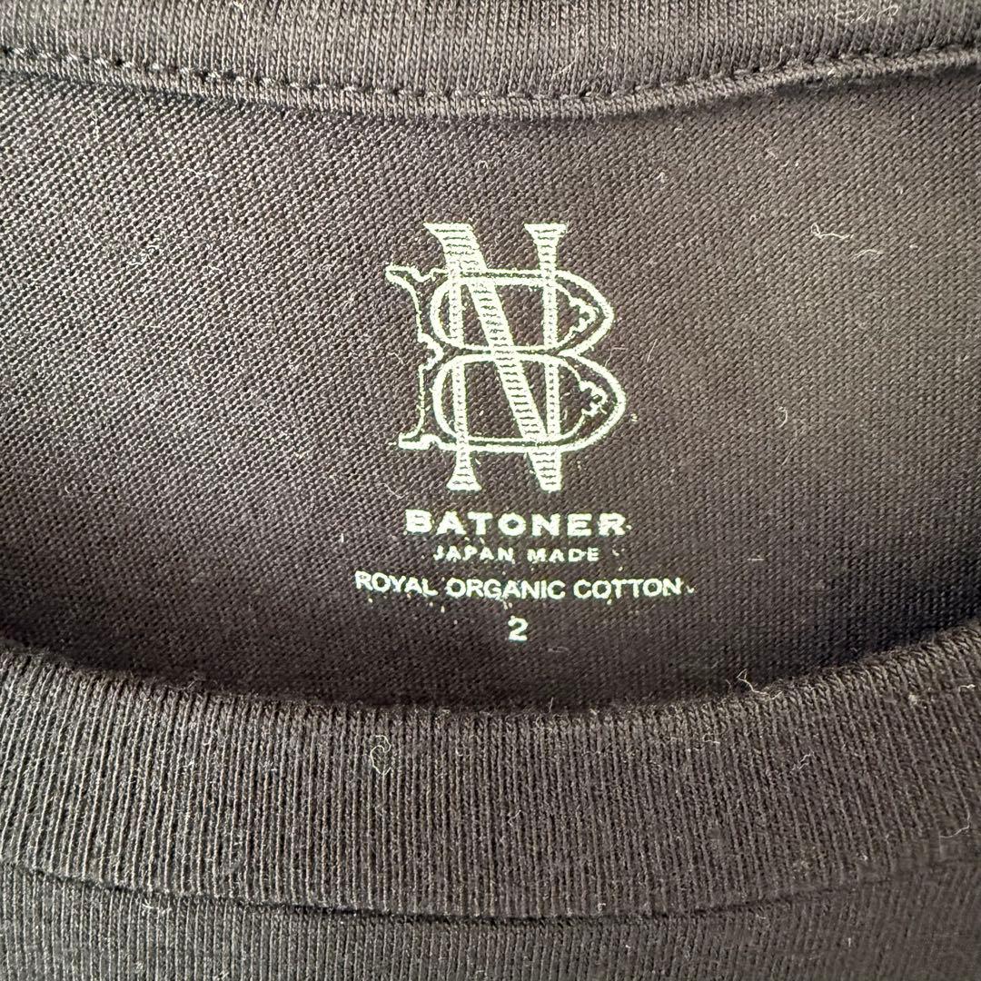 トップス BATONER  ORGANIC BROWSING TSHIRT