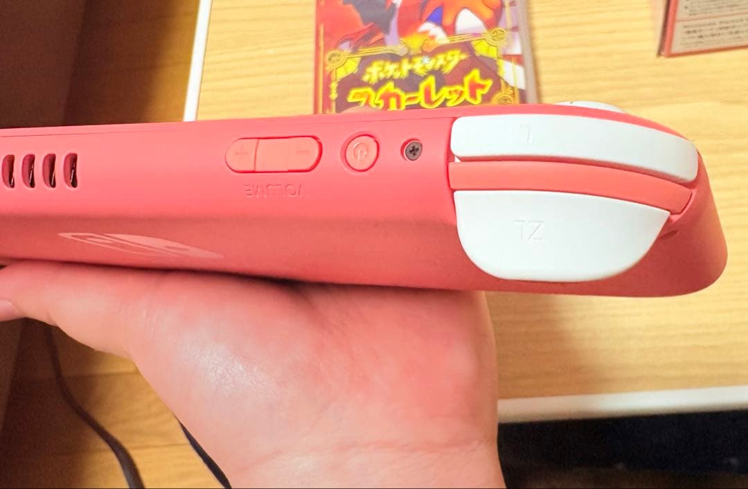 Nintendo Switch Lite ピンク 本体 ポケモンスカーレット