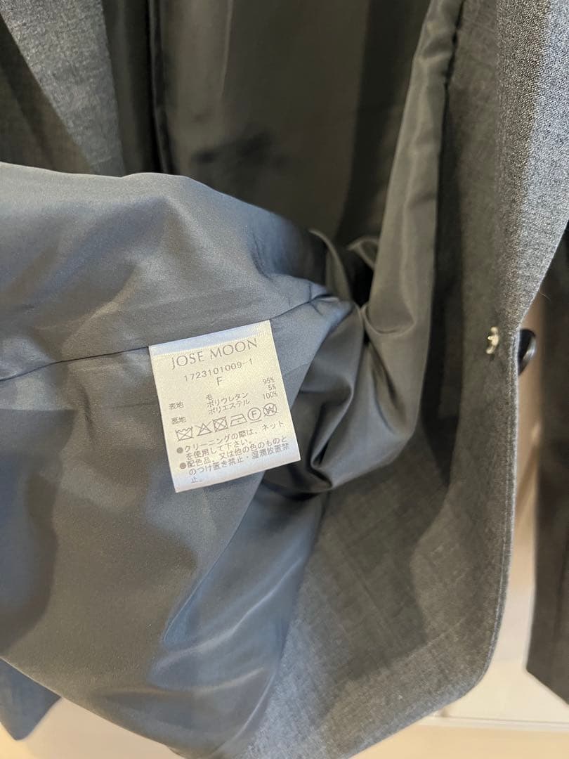JOSEMOONウエストコンシャスオーバージャケット