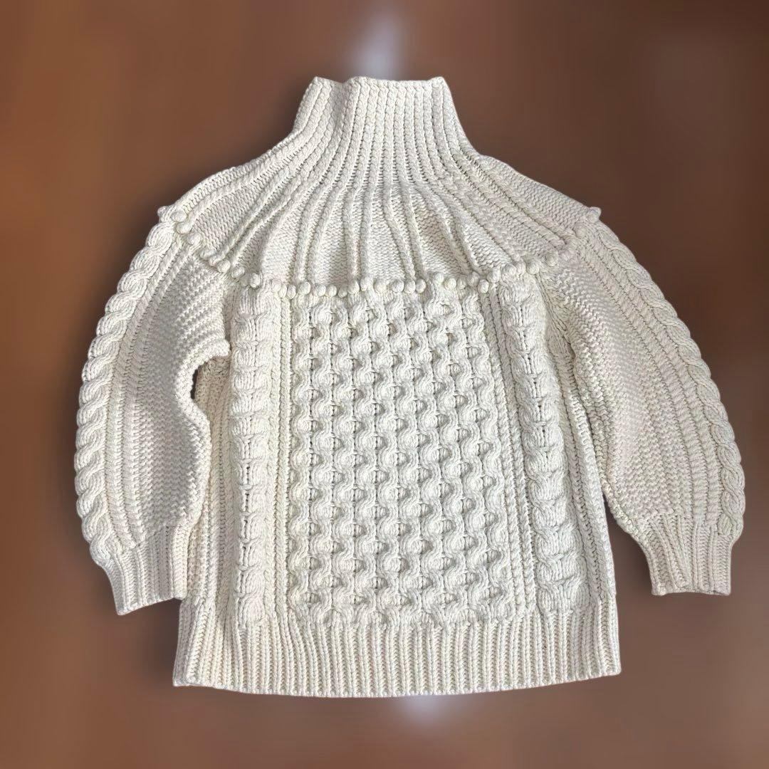 週末値下げ⭐︎CLANE ARCH CABLE HAND KNIT ケーブルニット