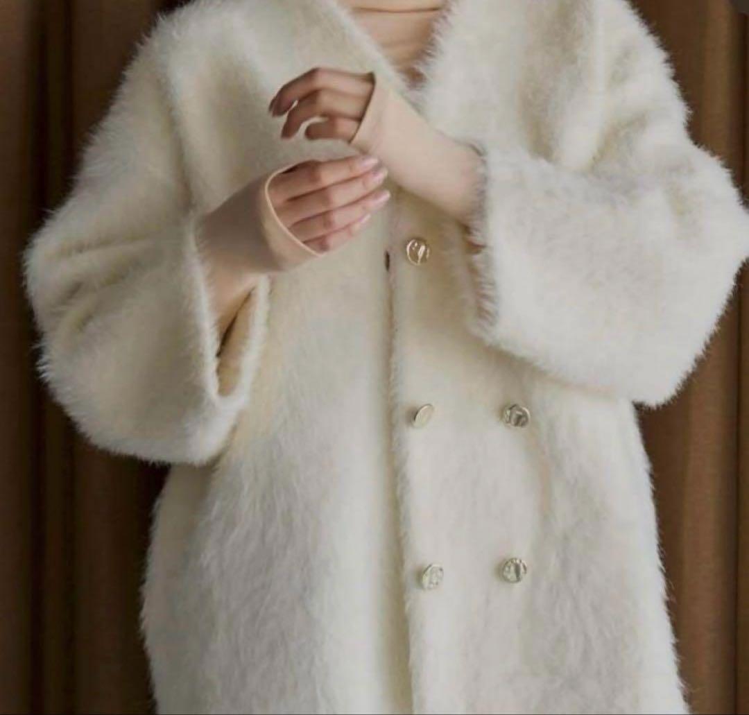 leema mohair touch cardigan カーディガン