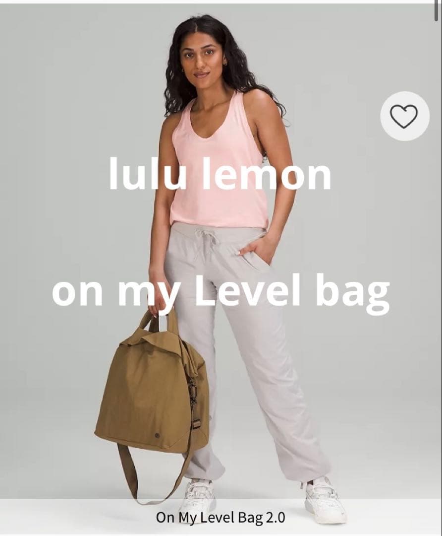 [美品]lululemon On My Level Bag19L ルルレモン