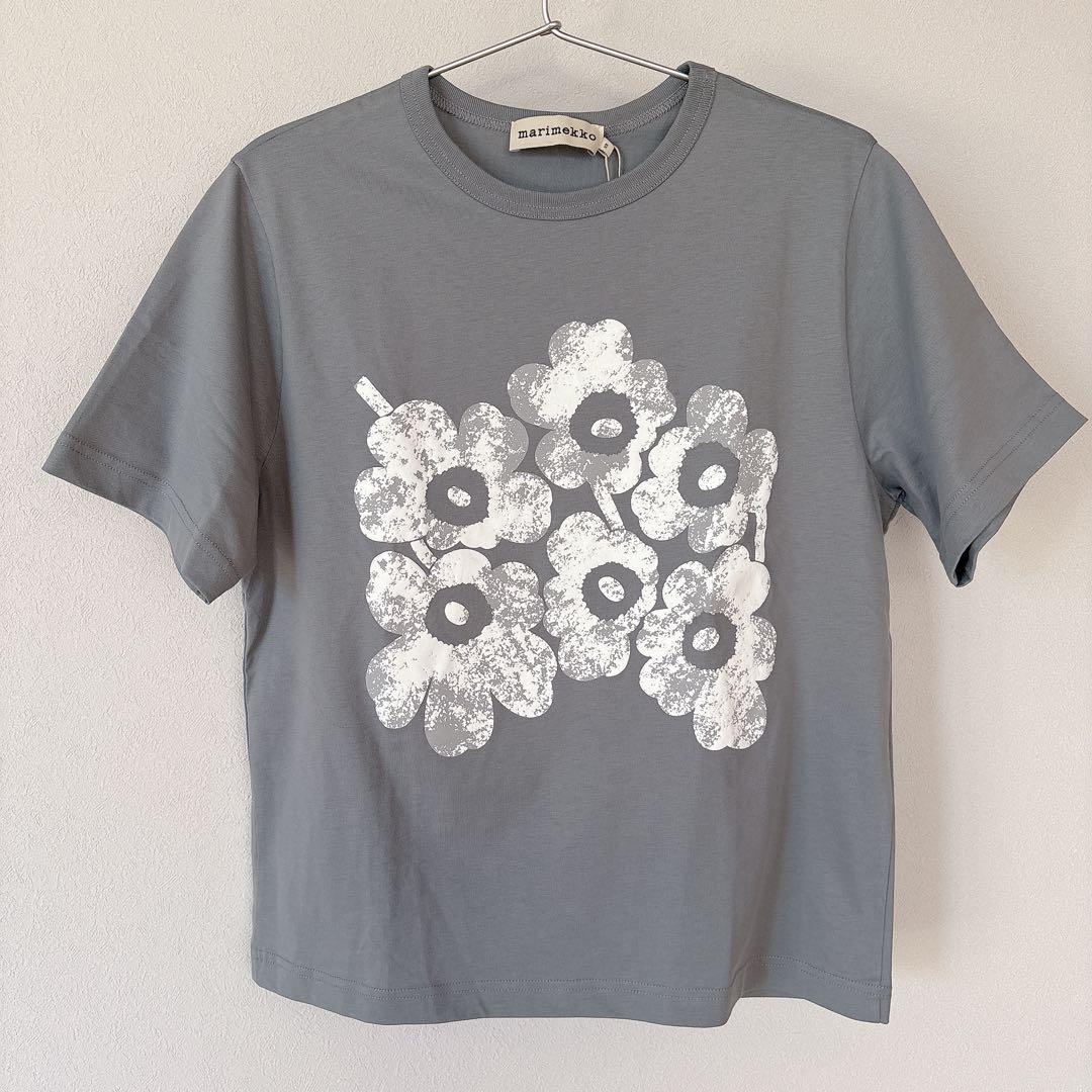 新品未使用 マリメッコ Erna Unikko Placement Tシャツ