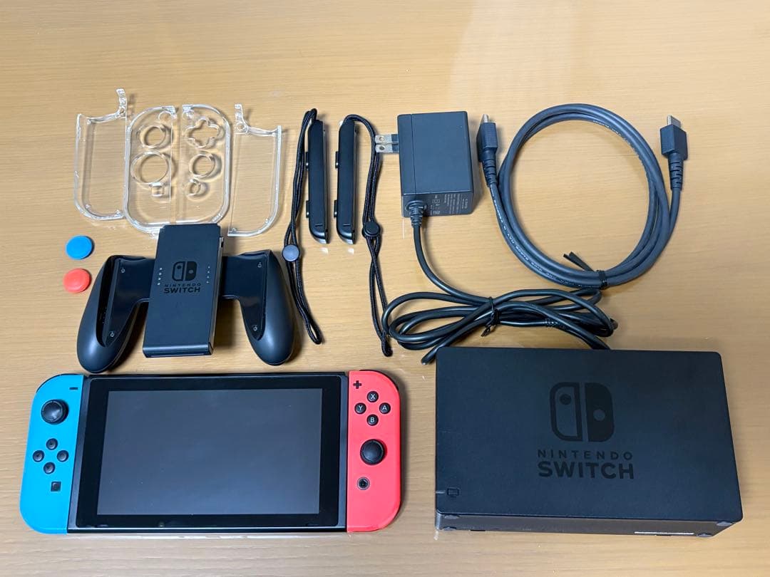 Nintendo Switch 本体　箱付　おまけ付き