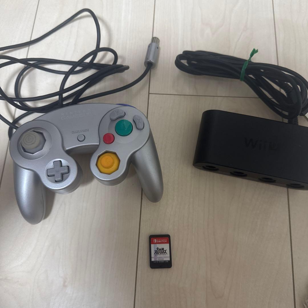 スマブラ ゲームキューブコントローラー GCコン 接続タップ