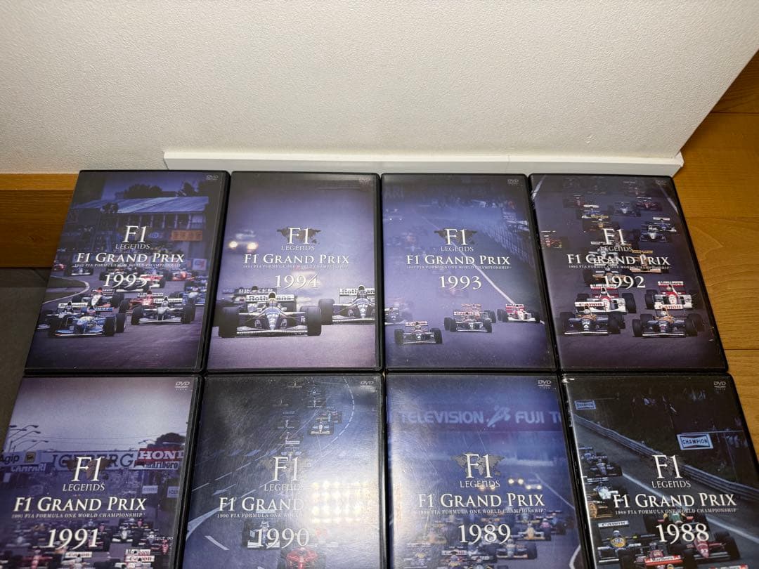 F1 LEGENDS 1987～1995 フル9本＋formula one２本