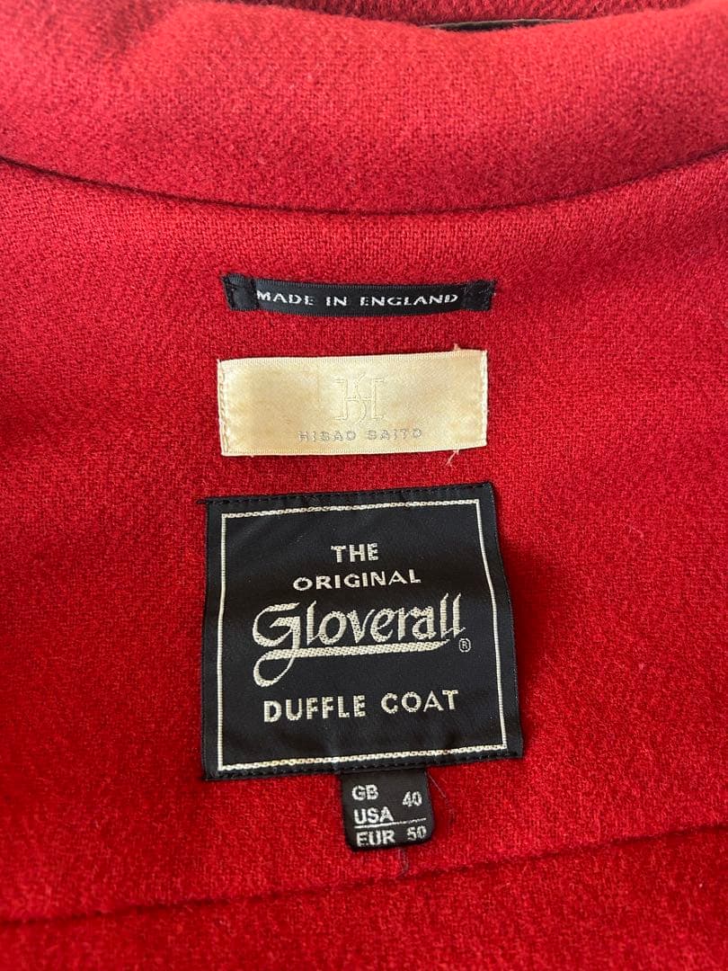 Gloverall HISAO SAITOダッフルコート 赤
