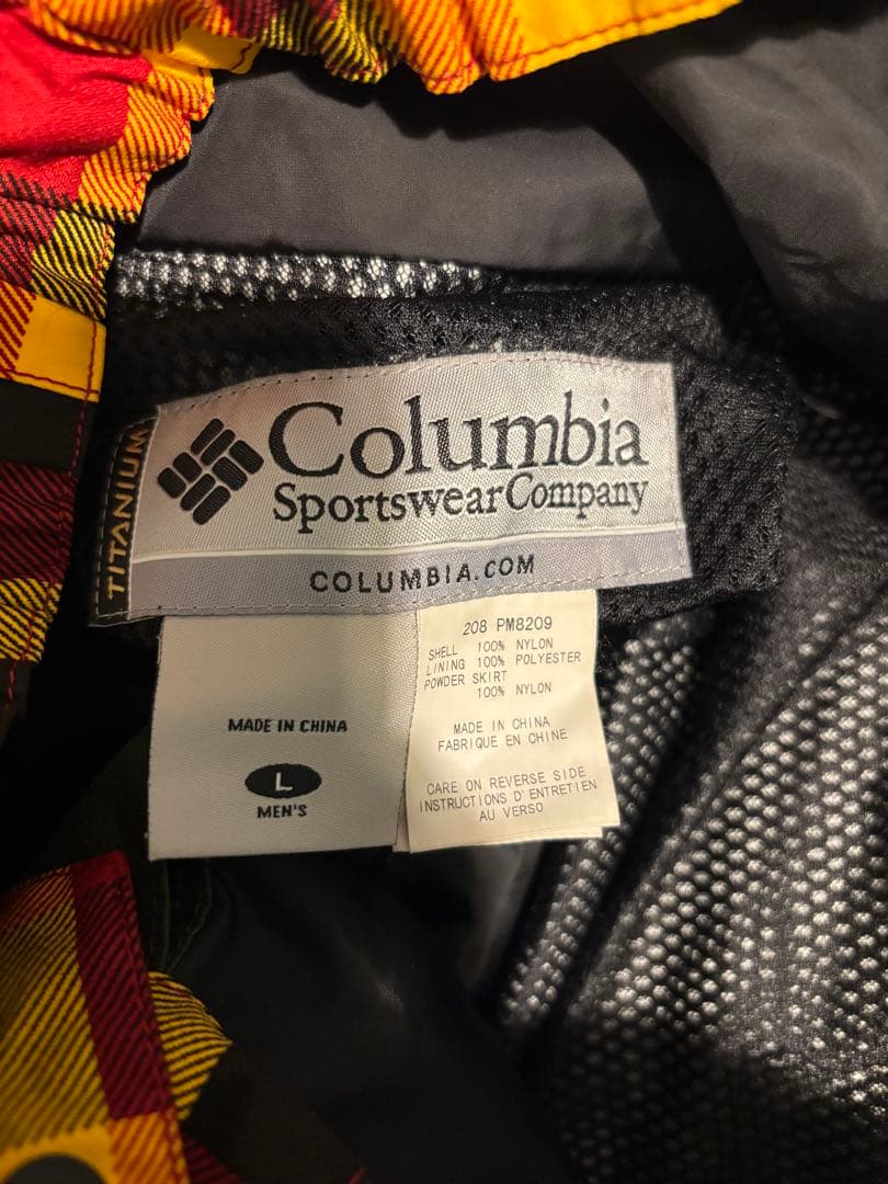 Columbia スノーウェア 上下セット　XL L メンズ　コロンビア