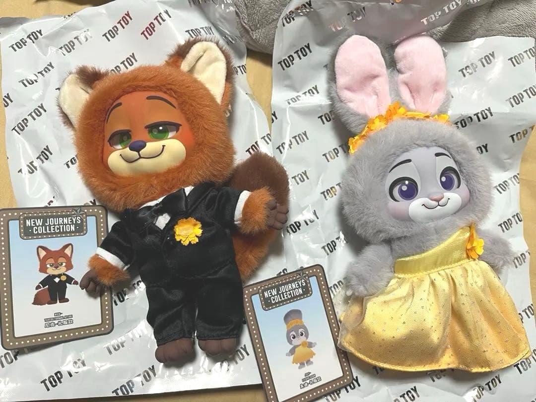 ズートピア ニュージャーニーシリーズ TOPTOY トップトイ ニック ジュディ
