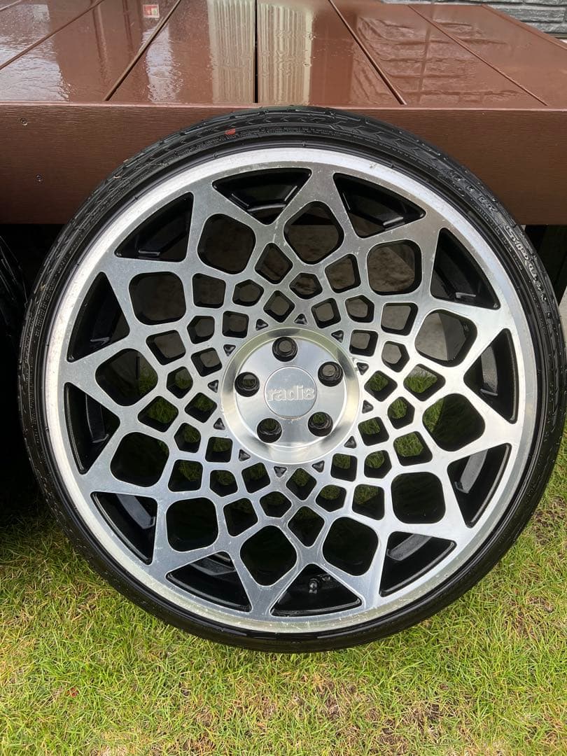 radi8 r8b12 pcd100 5h アルミホイール　4本セット