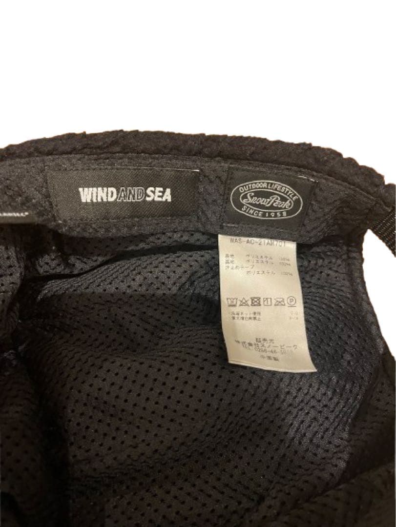 WIND AND SEA ×  PEAK CAP キャップ