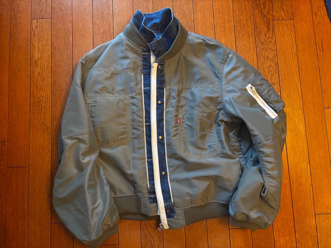 Sacai × Levi's Twill Reversible Blouson