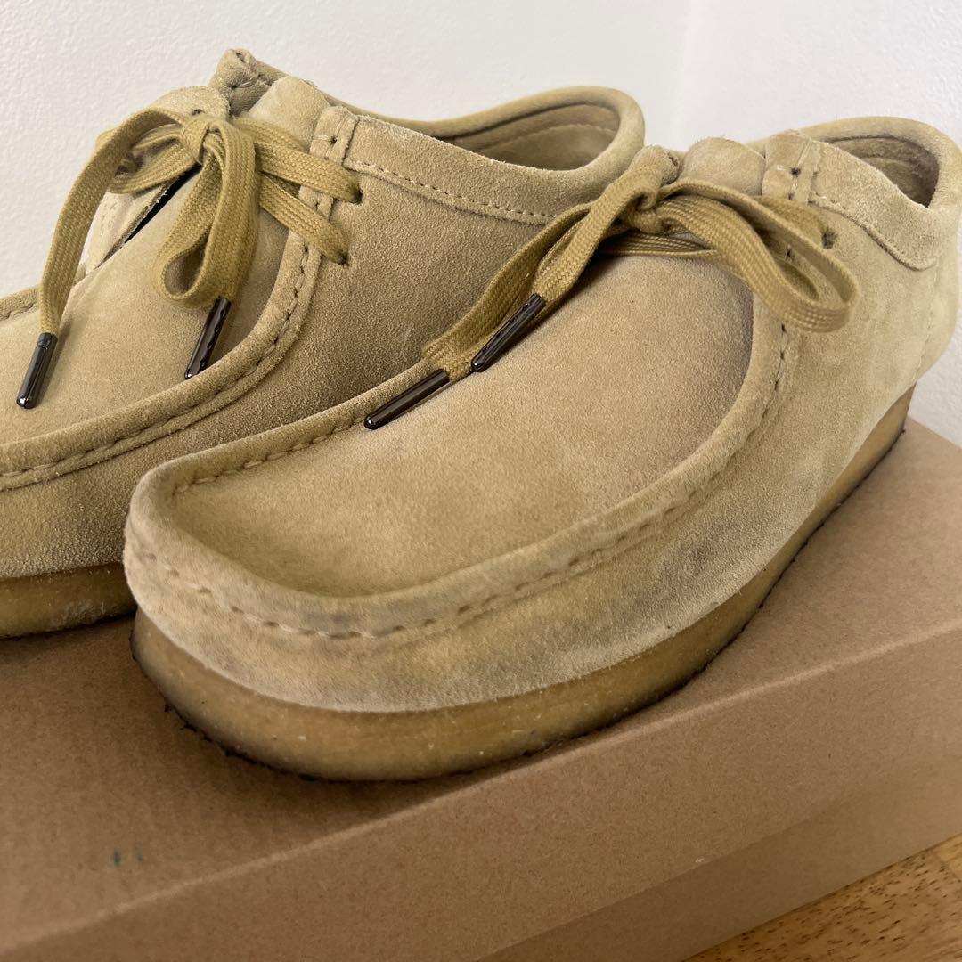 Clarks オリジナルズ モカシン ベージュ　約25.0cm