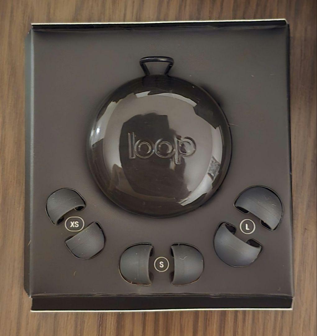 loop earplugs　switch black