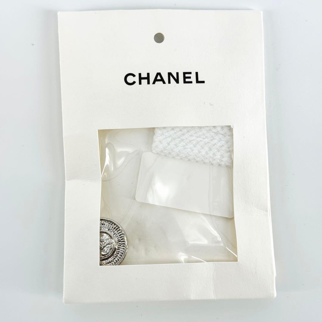 CHANEL シャネル 2025クルーズ ホワイト コットンカーディガン 38