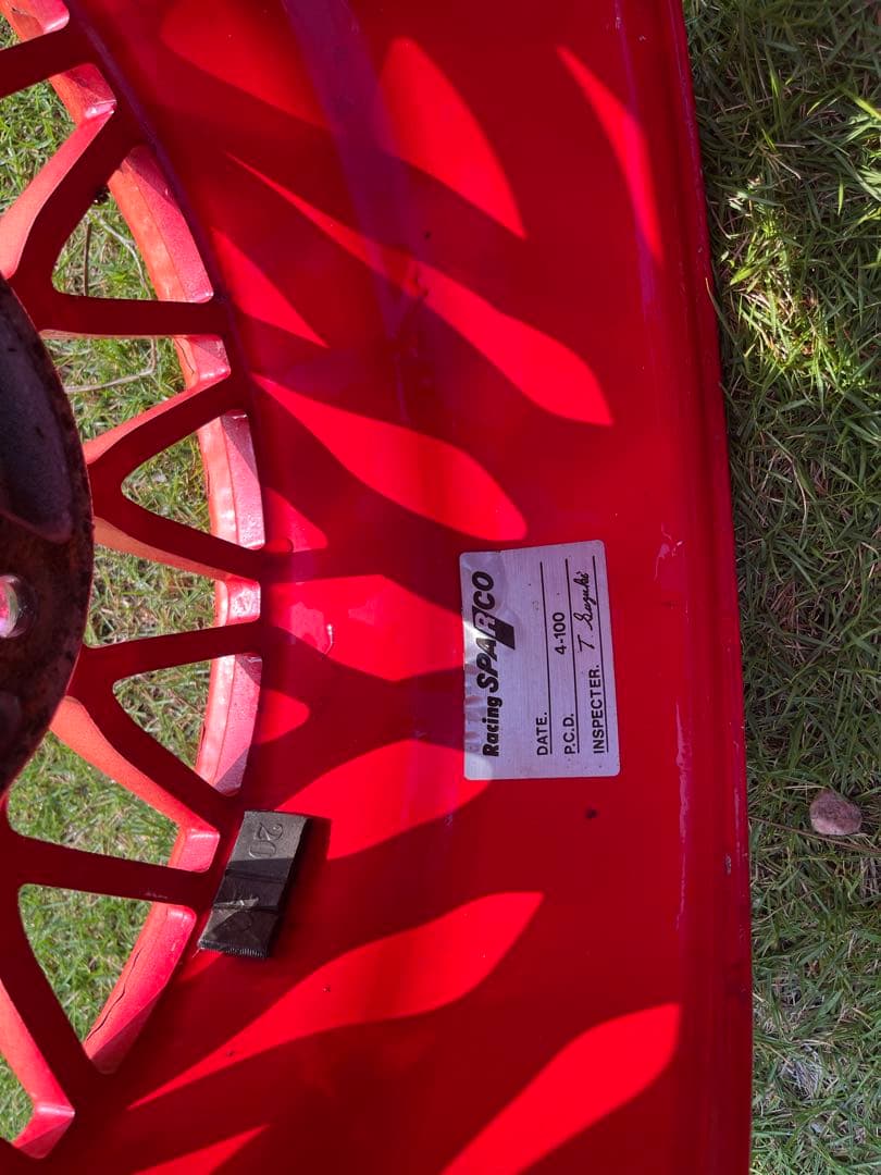 SPARCO ホイール4点14インチ6.5J +43 100 4H