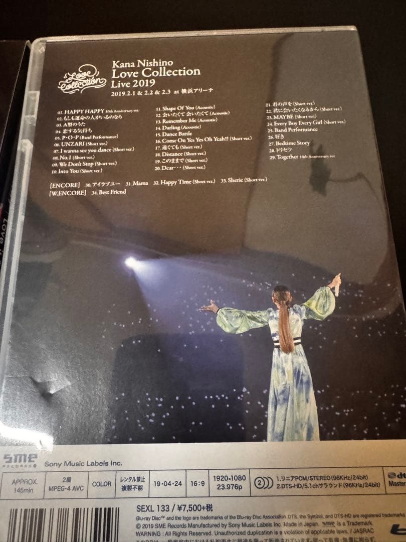 Kana Nishino ライブツアーCD 3枚セット　初回仕様限定盤