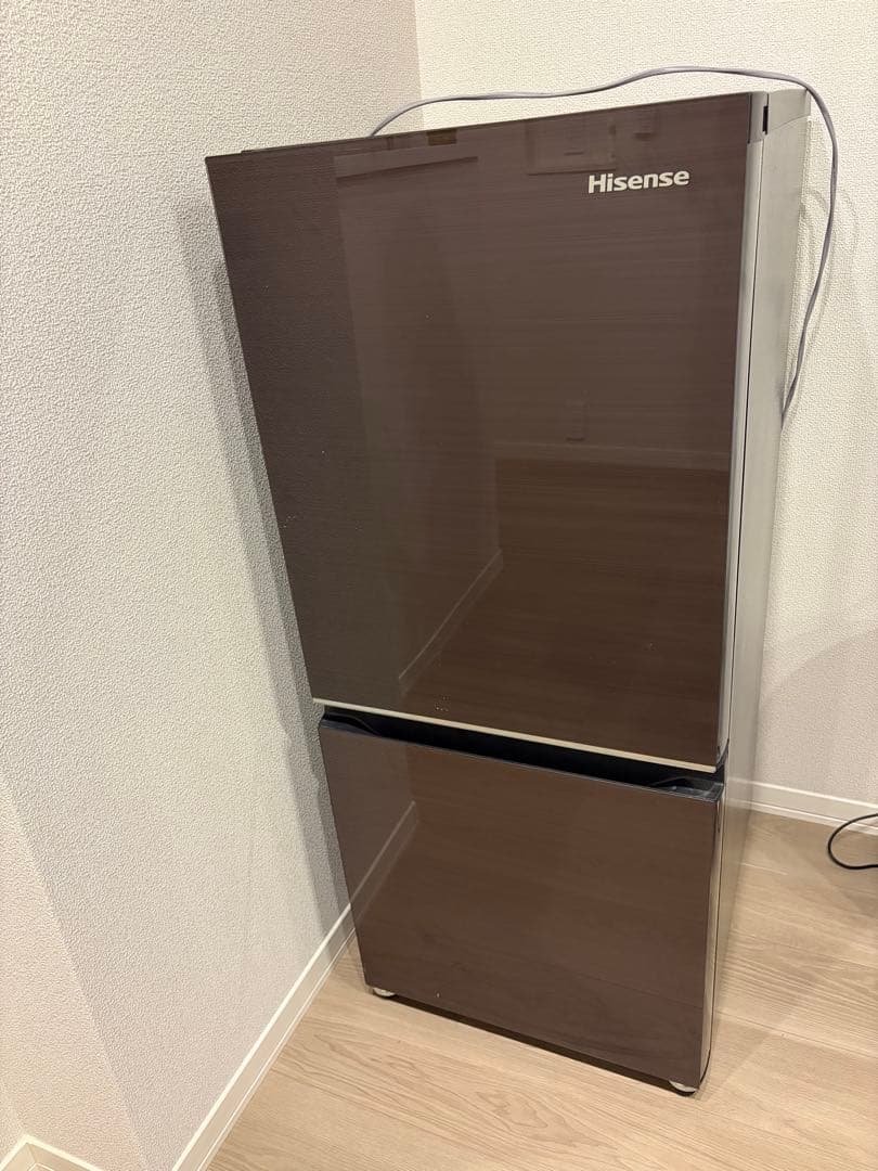 【値下げ】Hisense HR-G13A-BR 中古冷蔵庫 2017年製