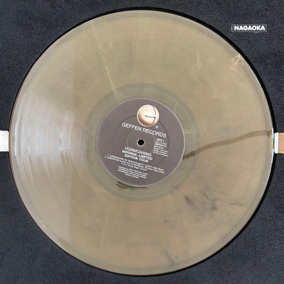 【激レア】NIRVANA - HORMOANING LPレコード