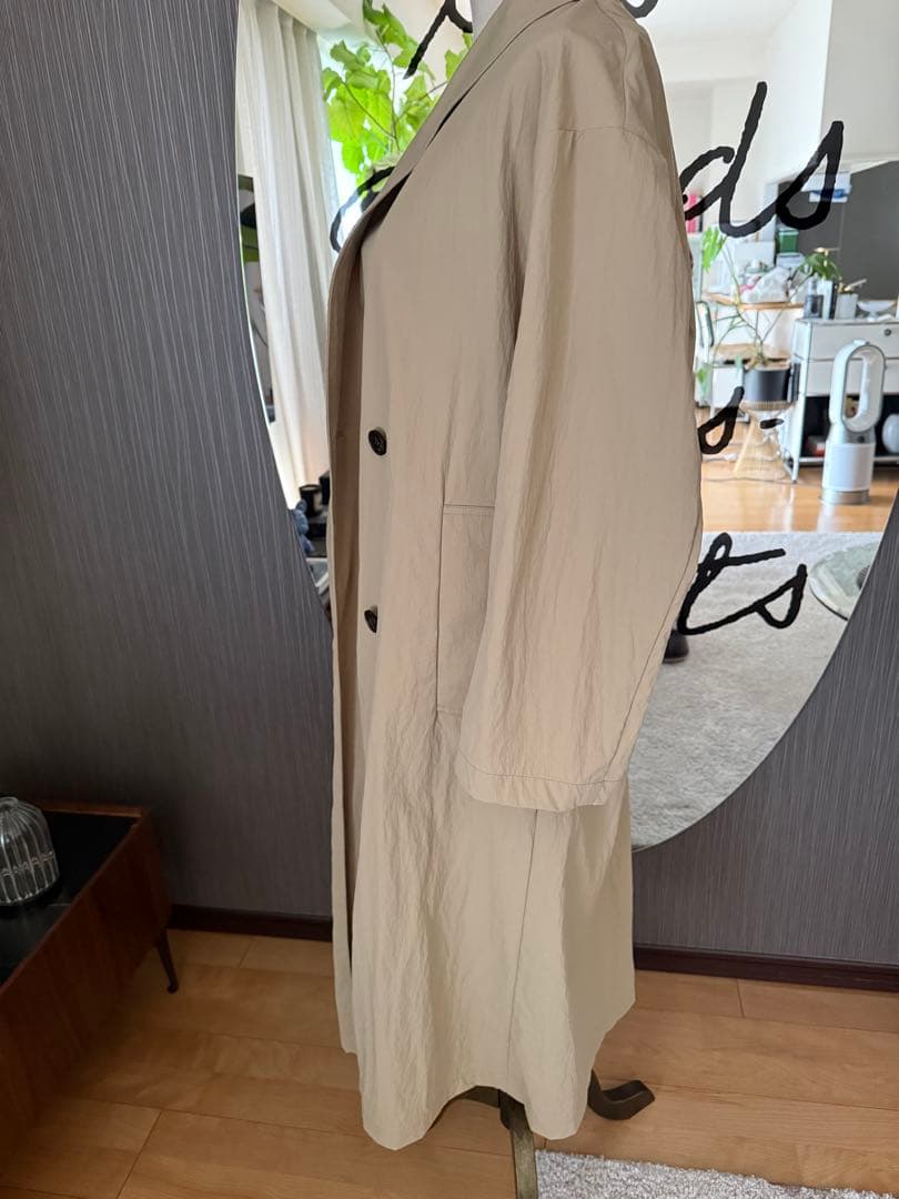 アパルトモンドゥーズィエムクラス　ECOTTONY NYLON TRENCH